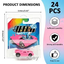 100PCS Clear Protector Case Display Case Storage For HW Model Toy Cars