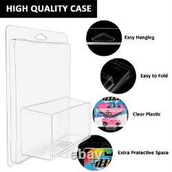 100PCS Clear Protector Case Display Case Storage For HW Model Toy Cars