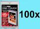 100 Ultra Pro One Touch Magnetic 100pt Uv New Card Holders Display Storage Case