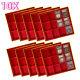 10x Cardboard Display Storage Box Case For 12certified Pcgs Ngc Coin Slab Holder
