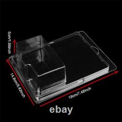 10-100X For Hotwheels & Matchbox Basic Cars Protector Display Case Storage Box
