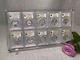 10 Grids Acrylic Display Frame Show Case Storage Box For Ngc/pcgs/icg Holder