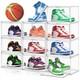 10 Pack Acrylic Shoe Display Case Transparent Sneaker Storage Boxes Clear Pla