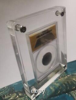 10 x Crystal Acrylic Display Frame Show Case Storage Box For ANACS Yellow Holder
