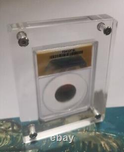 10 x Crystal Acrylic Display Frame Show Case Storage Box For ANACS Yellow Holder