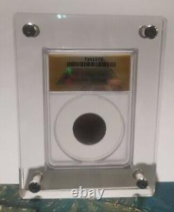 10 x Crystal Acrylic Display Frame Show Case Storage Box For ANACS Yellow Holder