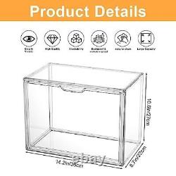 12PCS Acrylic Display Case, Display Cases for Collectibles, Purse 12 PCS
