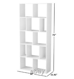 12 Cube Display Case Square Shelf Large Bookcase Storage Modern Living Room NEW