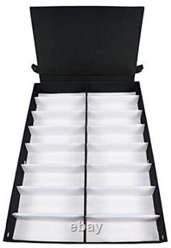 144 Pairs Sunglasses Eyeglasses Display Case Portable Sample Storage Trolley Box