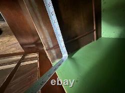 1800s country hardware store display case bookcase country fantastic look 78x48