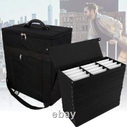 180 Pair Eyeglasses Storage Trolley Optical Frame Bag Box Organizer Display Case