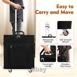 180 Pair Eyeglasses Storage Trolley Optical Frame Bag Box Organizer Display Case