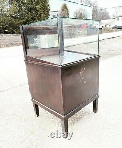 1900's Antique Redipoint Pens Pencil wooden Display Case Cabinet General Store