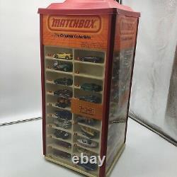 1984 MATCHBOX The Original Collectibles Store Display Case With Cars (72 99)