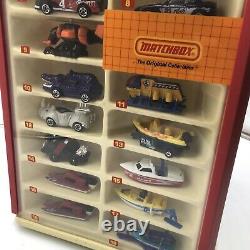 1984 MATCHBOX The Original Collectibles Store Display Case With Cars (72 99)