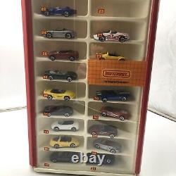 1984 MATCHBOX The Original Collectibles Store Display Case With Cars (81 99)