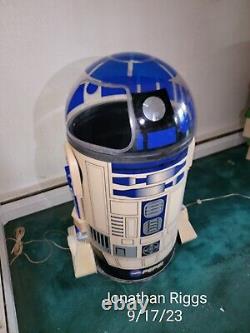 (1999) Star Wars 50 R2D2 PEPSI Cooler-Store Rolling Display Case Collectible