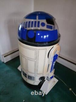 (1999) Star Wars 50 R2D2 PEPSI Cooler-Store Rolling Display Case Collectible