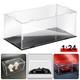 1-20x Clear Display Case Storage Box Dustproof For 124 Scale Diecast Model Cars