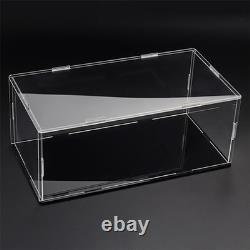 1-20x Clear Display Case Storage Box Dustproof For 124 Scale Diecast Model Cars