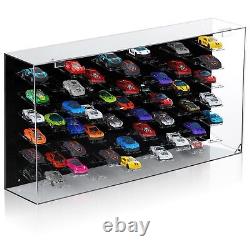 1/64 Acrylic Model Car Diecast Display Case Storage Cabinet Shelf Accommodate