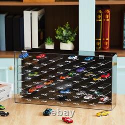 1/64 Acrylic Model Car Diecast Display Case Storage Cabinet Shelf Accommodate