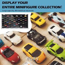 1/64 Acrylic Model Car Diecast Display Case Storage Cabinet Shelf Accommodate