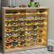 1/64 Mini Cars Display Case With Lighted 7 Tiers Wall Mounted Display Box With
