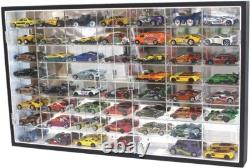 1/64 Scale Toy Cars Hot Die-cast Wheels Matchbox Display Case Storage Cabinet
