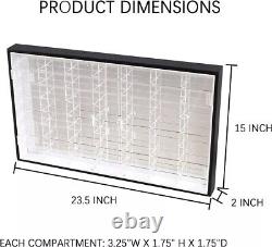 1/64 Scale Toy Cars Hot Die-cast Wheels Matchbox Display Case Storage Cabinet