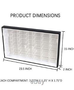 1/64 Scale Toy Cars Hot Die-cast Wheels Matchbox Display Case Storage Cabinet 56