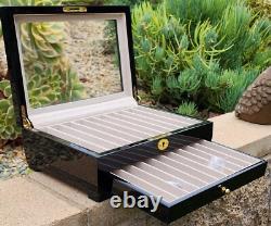 20 Slot 2 Layer Wood Pen Storage Display Case Black NEW! (CLOSEOUT 50% OFF) 20 Slot 2 Layer Wood Pen Storage Display Case Black NEW! (CLOSEOUT 50% OFF)