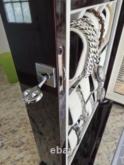 20 WATCH CHERRY WOOD DISPLAY CASE STAND Cherry WOOD STORAGE ORGANIZER BOX HANG