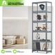 23 Display Cabinet 5 Tier Flip Up Acrylic Door Bookshelf Toys Storage Showcase