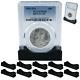 (250) Coin Slab Holder Display Stand Pcgs Ngc Case Storage Box Plastic Icg