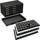 250 Gem Jars Display Jewelry Gemstone Storage Case Box