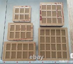 25 Grids Crystal Acrylic Display Case Protective Holder Stand Box Zippo Lighters