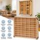 2pcs Display Case 60 Grids Storage Organizer For 164 Scale Model Car With Door