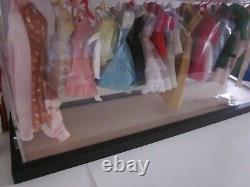 30L x 6W x 12H Barbie Doll Outfit Acrylic Display Case Doll Clothes Storage