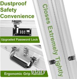 34X22 Aluminum Trading Card Display Case with 2 Password Lock