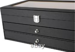 3-Layer Fountain Pen Display Case with 36 Slots for Pen Collection Storage