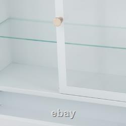 3 Layers Large Display Cabinet Display Case Storage With Magnetic Door401547.5cm