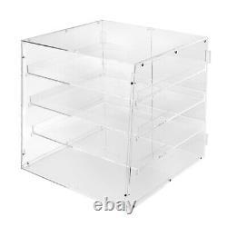 3 Tier Acrylic Cake Display Case Cabinet Cupcake Pastry Bakery Donut Storage