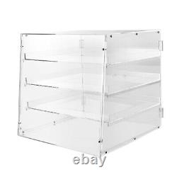 3 Tier Acrylic Cake Display Case Cabinet Cupcake Pastry Bakery Donut Storage