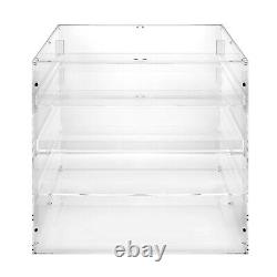 3 Tier Acrylic Cake Display Case Cabinet Cupcake Pastry Bakery Donut Storage