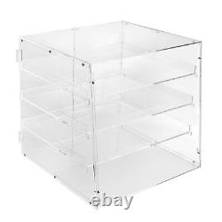 3 Tier Acrylic Cake Display Case Cabinet Cupcake Pastry Bakery Donut Storage