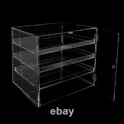 3 Tier Acrylic Cake Display Case Cabinet Cupcake Pastry Bakery Donut Storage