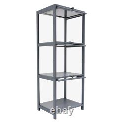 3-Tier Acrylic Display Case Figurines Toy Ornament Display Shelf 15.712.641.7
