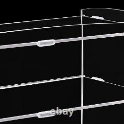 3 Tier Acrylic Display Case Homes Retail Stores Jewelry Watches Storage Cabinet