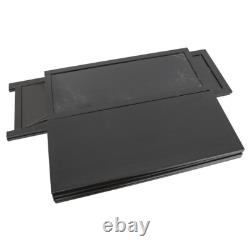 3-Tier Acrylic Figure Model Toy Collection Cabinet Display Storage Shelf Black